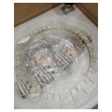 32" 16-Lights Gold Chandelier