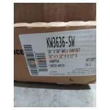 36"ï¿½36" Wall Cabinet Satin White