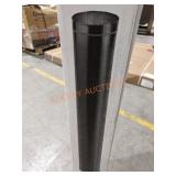 DuraVent 48" Single Wall Black Pipe