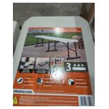 Lifetime 6 ft folding bench