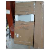 36" x 80" Door Slab with Glass Center Panel