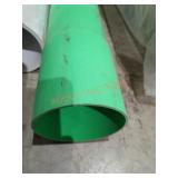 4" PVC Green Pipe