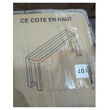 Torjin Casual Brown/Gray Wood dining table