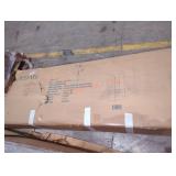 Hodedah 2 Door Wardrobe in Cherry