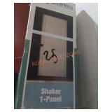 Shaker 1 Panel 30"ï¿½80" LH Door