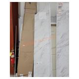 (1) 10ft Angled Laminate Countertop,Damaged