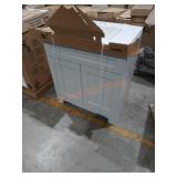 36" Vanity with White Top