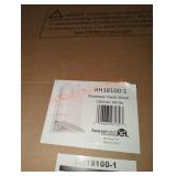 White Prefinished in-Wall Ironing Board