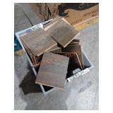 Bin Of Laminate Floor Cutoffs