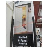 Molded 6 Panel Textured 30"ï¿½80" LH Door