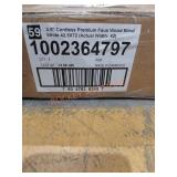 2.5" Cordless Premium Faux Wood Blind White