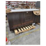 72" Vanity Cabinet with Top