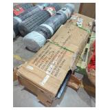 Rolling Freestanding Cabinet w/ Hanging Rod