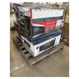 Microwave Ovens, 4 X THE BID