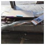 Mixed skid of flooring & carpet