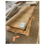 30inx80in 3-Lite Paneled Blank Interior Door Slab