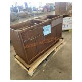 Xander 60ï¿½ Bathroom Vanity in Warm Walnut