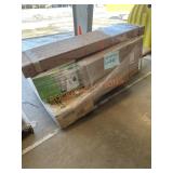 24" Wall Shaker Cabinet Polar White, Vanity Desk