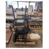 Gorilla 8 cu ft Wheel Barrow & Dapper Rotary