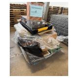 LED Panel Lights, Microwave, Dewalt Workbench