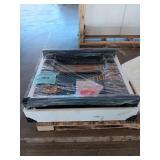 Electric stone fireplaceLocated in