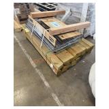 Wall Mounted Work Bench, Split Rail End Posts