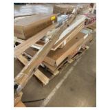 Dining Table, Shower Base, Mirror Closet Door