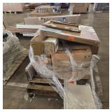 Toilet, samsung cook top, closet doors