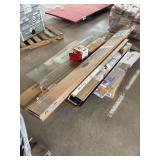 Assorted Vinyl Flooring, Shower Doors