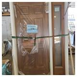 55ï¿½83 in brown exterior door