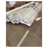 Vinyl Fence Rails, 25 X THE BID
