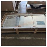 Anti fog led bathroom mirror;