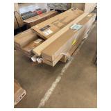 King Headboard, 4x4 in. Wooden Posts