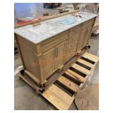 72 in. Vanity, Good Top