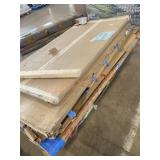 Hampton Bay 6ft.L x39in.D Butcher Block Countertop