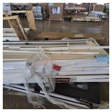 38x80 prehung door,black exterior door (broke)