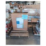 Glacier bay 30" white vanity with top