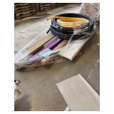 Gas Pipe, Water Pipe, 30 X 80 in. Door, Railing