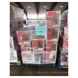 Assorted artificial christmas trees