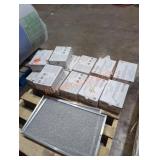 Skid lot of boxes ceramic wall tiles