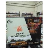 1 pine mountain fire logs box