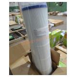 Box of pool filters