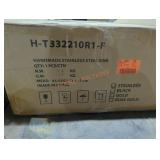 LORDEAR 33" x 22" Drop-In Kitchen Sink