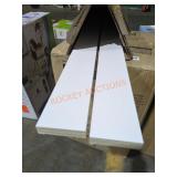 (2) 3" x 36" White Planks