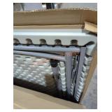 36" x 36" polyethylene folding table