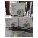 (3) Fan Forced Heaters
