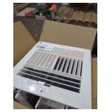 6 8 x 8 off white air vents