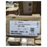 (1) 34" x 64" White 2" Plantation Blinds