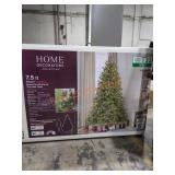 7.5ft. Elegant Twinkling Grand Fir LED Pre-lit