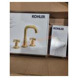 Kohler Bathroom Faucet and Towel Ring